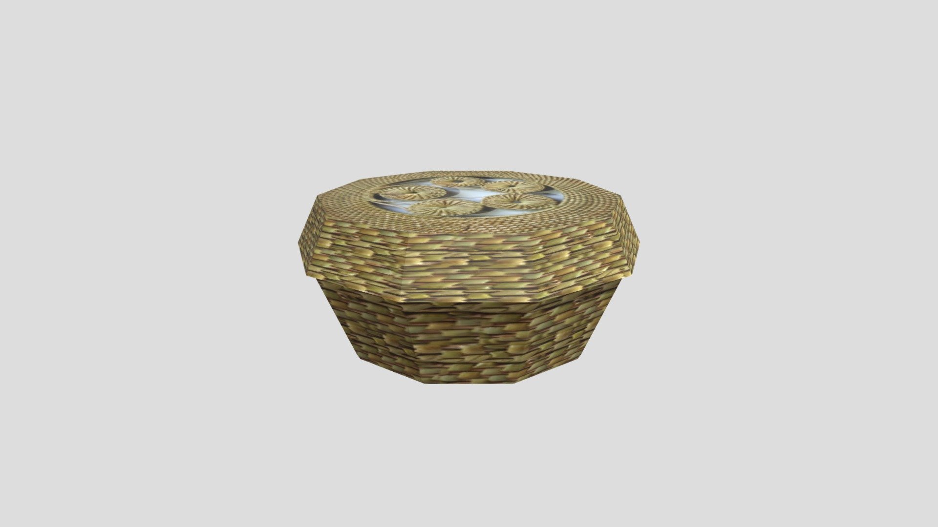 TINOMPOK WITH FLOWER MOTIF