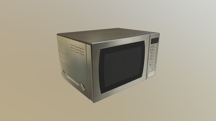 Microwave 3D Model