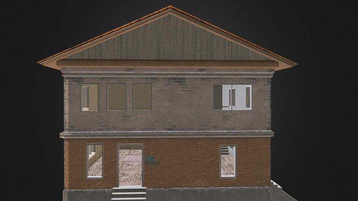PUBG MOBILE Erangle House 3D Model