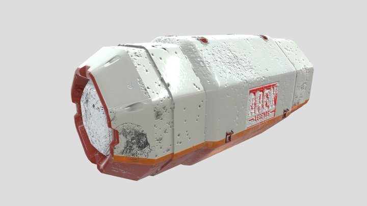 Apex Loot Crate 3D Model
