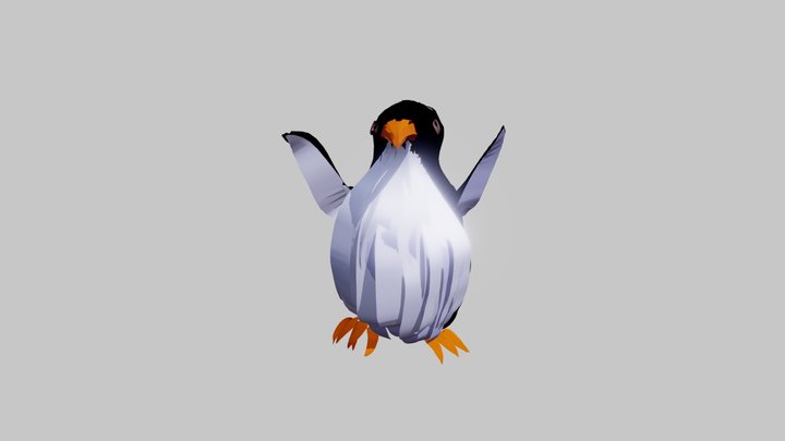 Penguin test005 3D Model