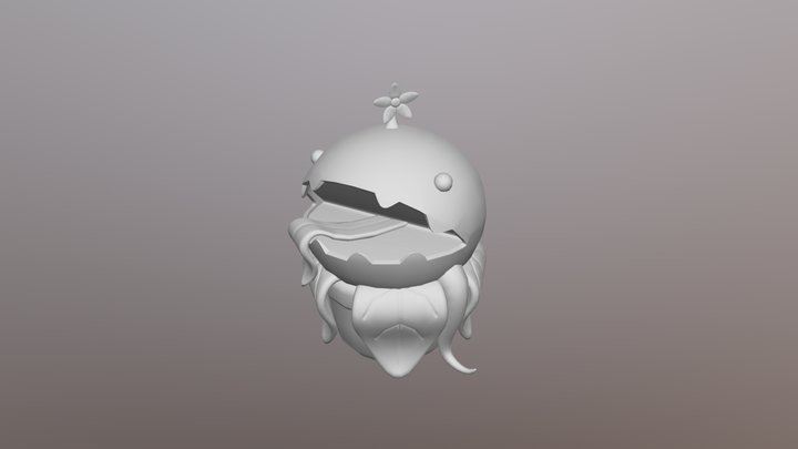 Venus Flytrap Plushie 3D Model