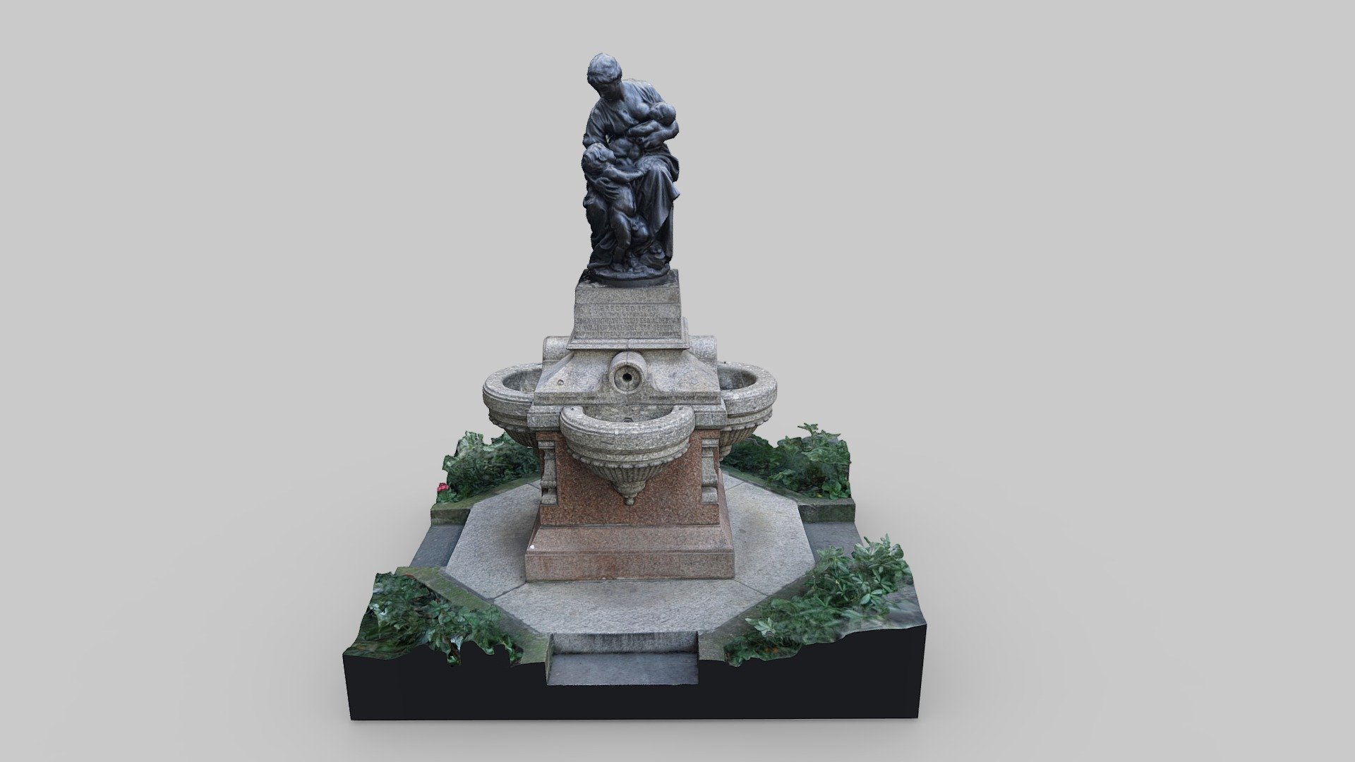 Drinking Fountain Royal Exchange — Sketchfab embed 3D viewer