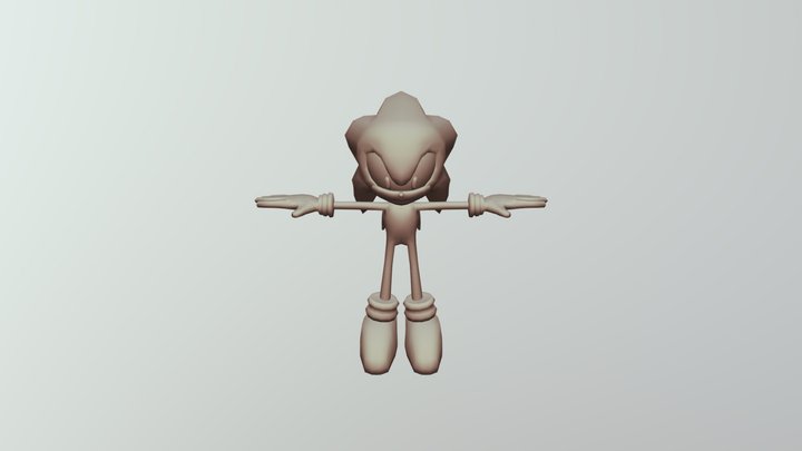 Sonic 3D Model