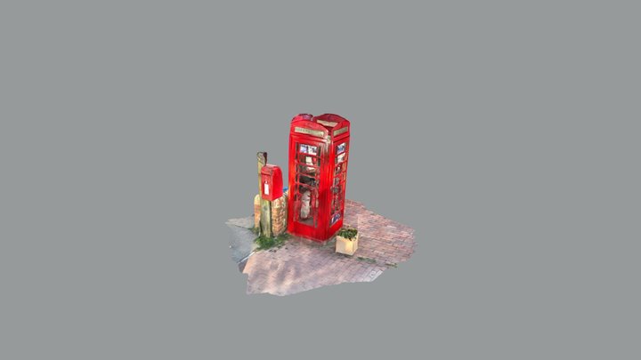 Phonebox 3D Model