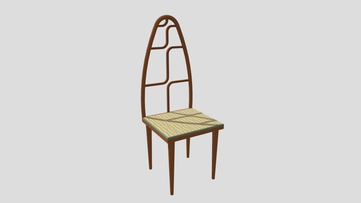 Gothic Chair 3D Model
