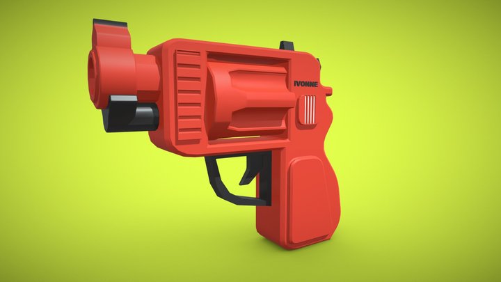 Super Mini Gun 3D Model