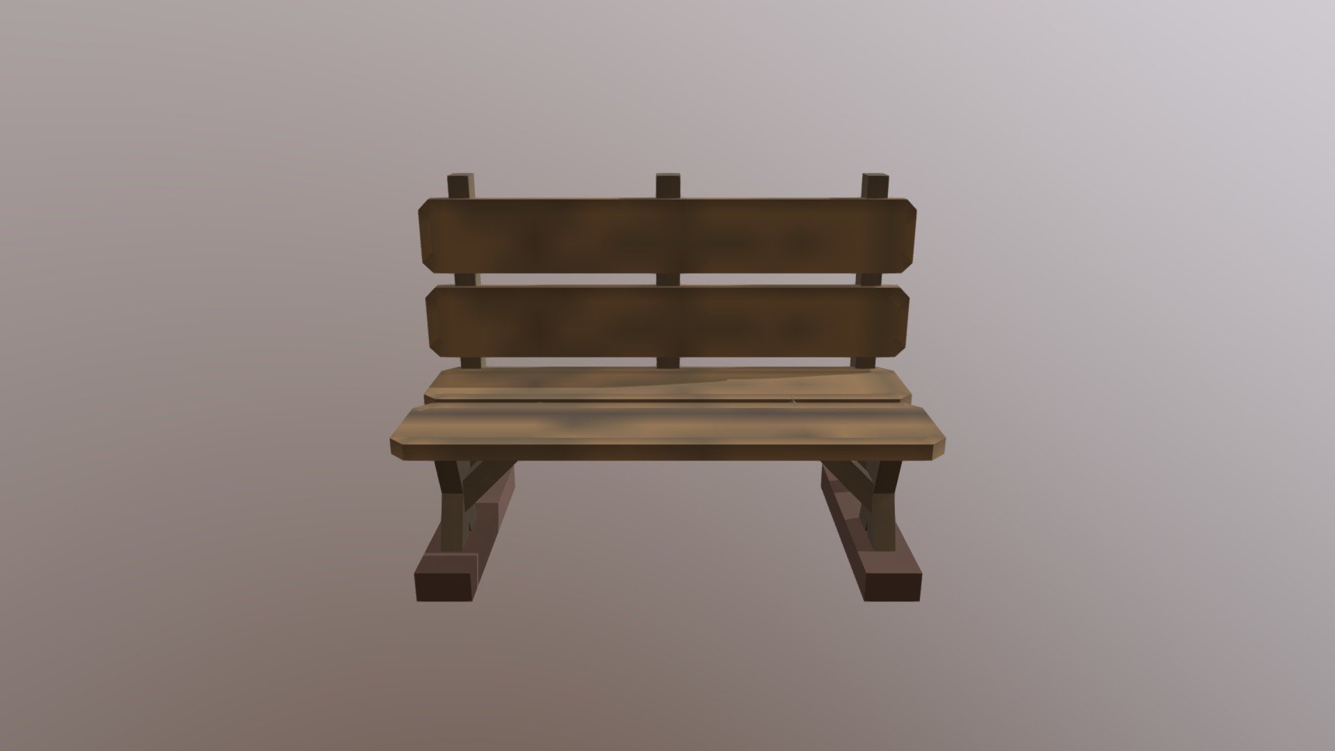 Frontierland Bench