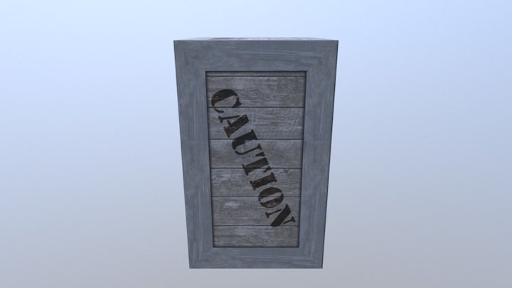 Crate03 3D Model