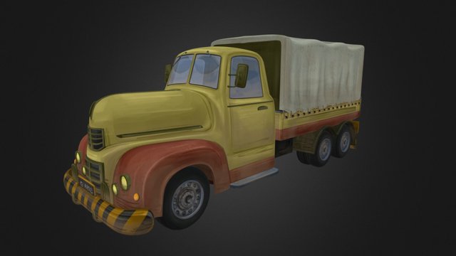 Truck- Iqbal Bambini Senza Paura 3D Model