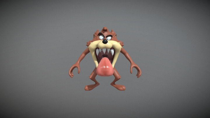 Tazmania 3D Model