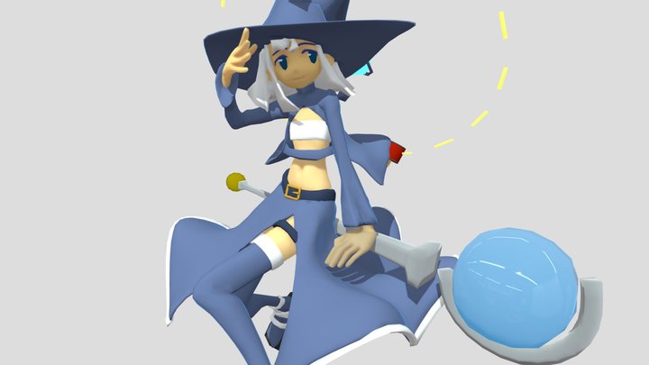 earth witch 3D Model