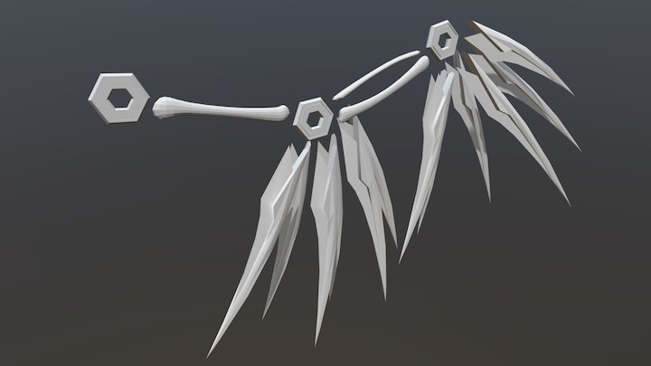 Wings Concept WIP1 3D Model
