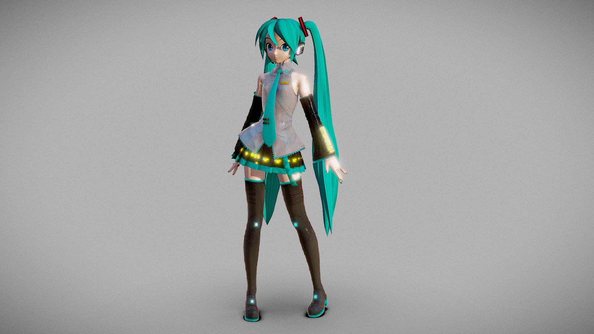 Hatsune Miku Dreamy Theater Extend Art 3d Download Free 3d Model By