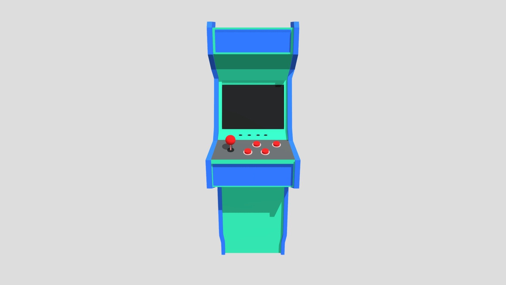 Arcade Machine 3D Model