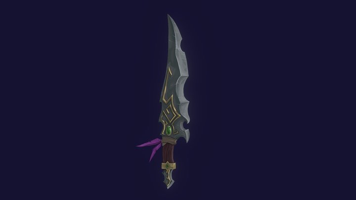[Student Work] Epic Weapon 3D Model