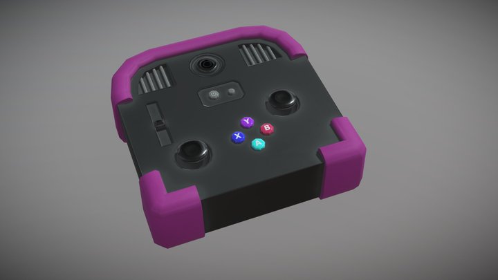 Game Controller 3D Model