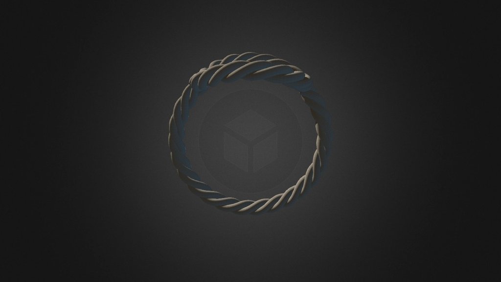 Rope B Rope Circle - 3D model by enlife [4377f31] - Sketchfab