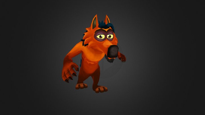 Wolf 3D Model