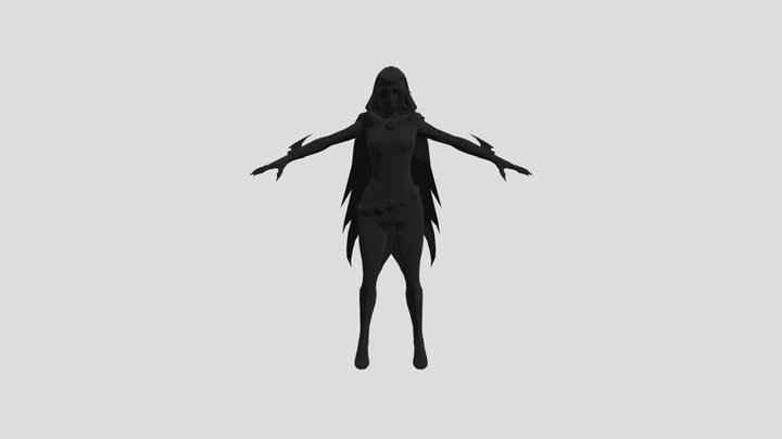 Raven 3D Model