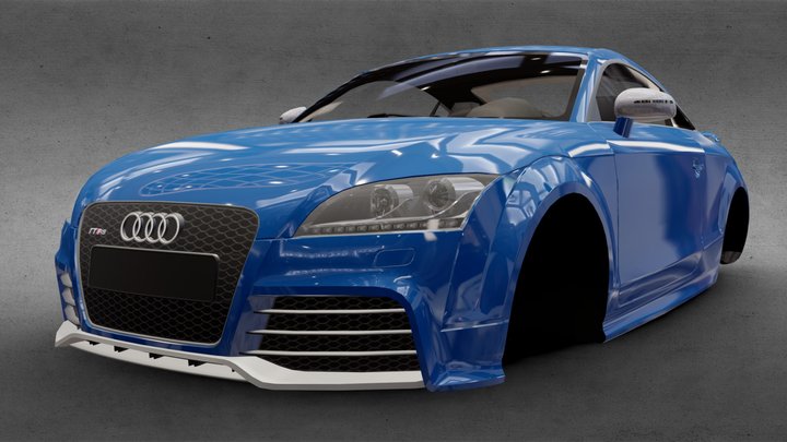 [Real Racing 3] 2010 Audi TT RS – Modello 3D gratuito STL