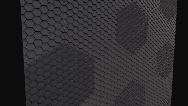 Hexagon Substance 3D Model