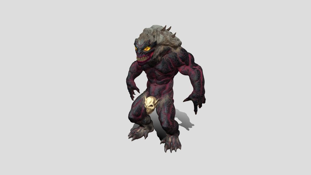 Skullbound_ Behemoth_3d model free