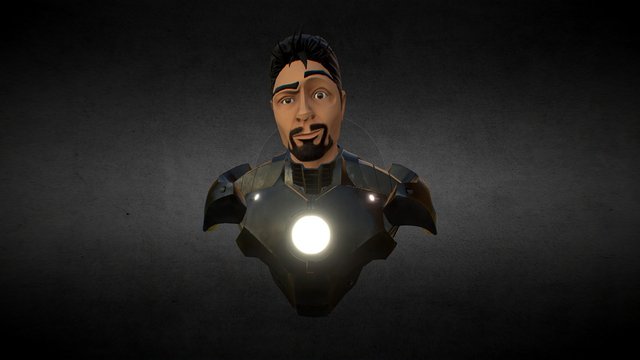Iron Man Model 42 Fan Art 3D Model