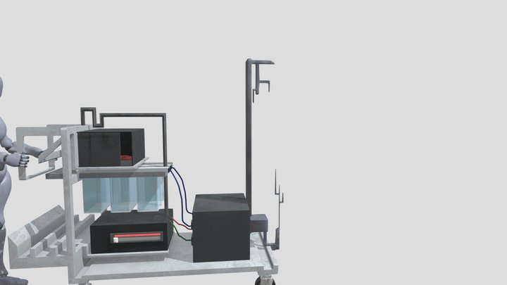 FBX_medical_cart (3) 3D Model