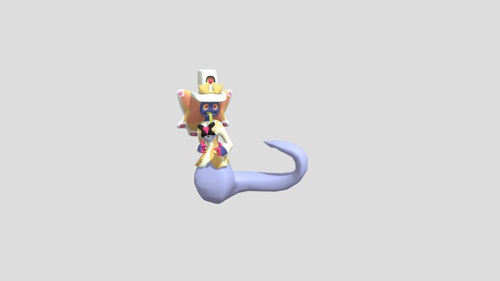 Redeemed Sir Pentious Model Fanart 3D Model