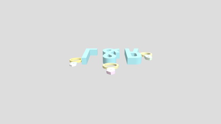 Copy Of Rings (1) 3D Model