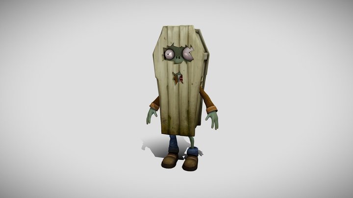 Coffin Zombie - PVZ Garden Warfare – Modelo 3D gratuito STL
