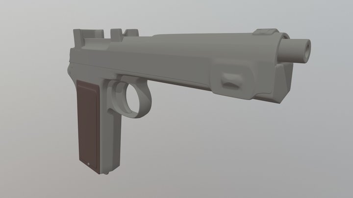 Steyr Hahn M1912 3D Model