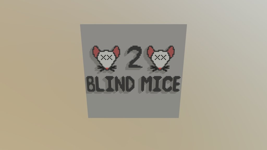 2 Bind Mice - 3D model by LookieLookiez [437cc11] - Sketchfab