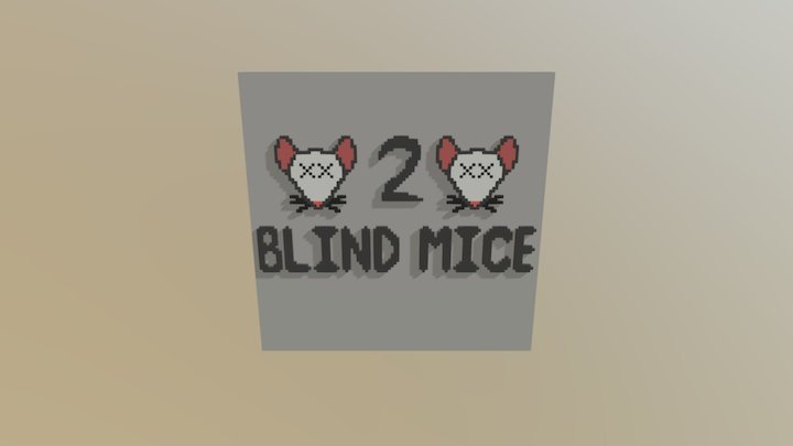 2 Bind Mice 3D Model