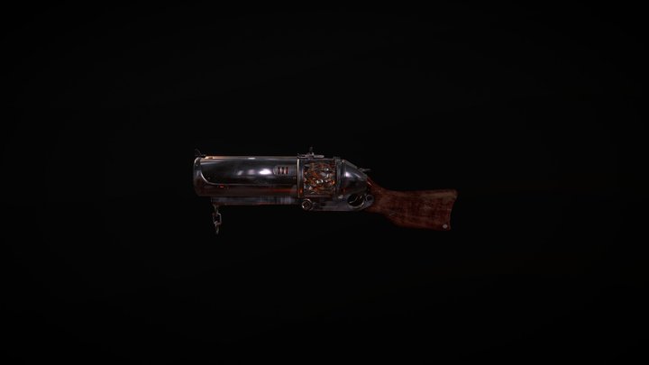 LAVA GUN 3D Model