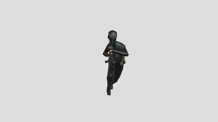 black ops assasin 3D Model