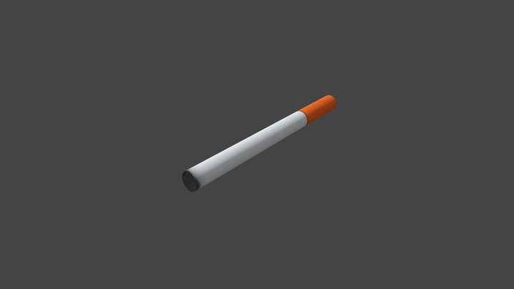 Cigarette 3D Model