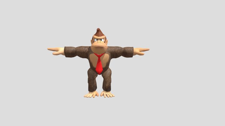 Donkey Kong Pixar 2024 3D Model