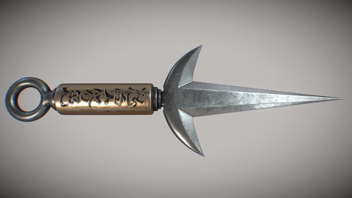 Minato's Kunai - Naruto 3D Model