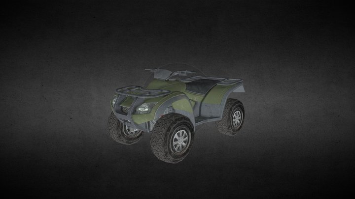 Quad bike 3D Model