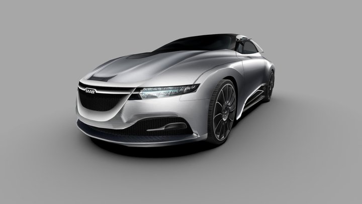 Saab_PhoeniX_Concept 3D Model
