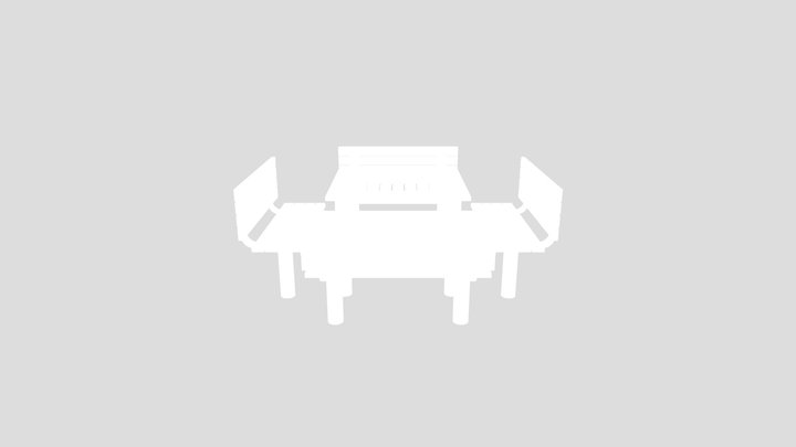 Table And Chairs – Modèle 3D gratuit STL