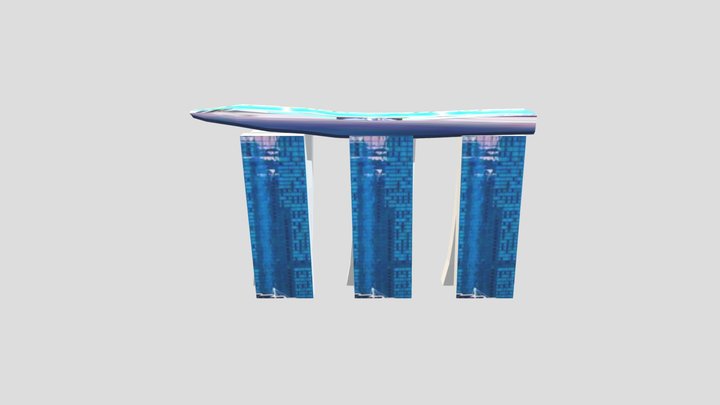 Marina Bay Singapore 3D Model