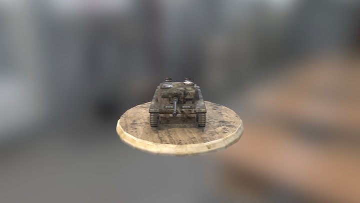 Sturmgeschütz III Ausf. G 3D Model