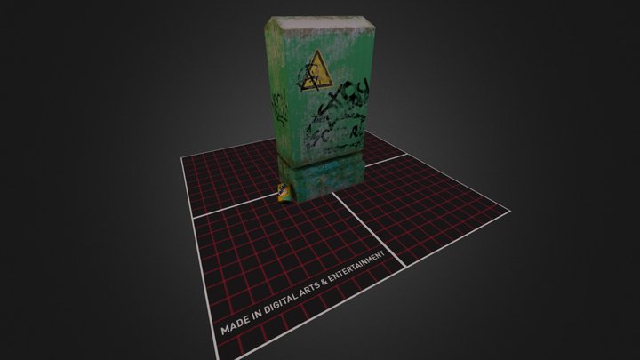 Prop_ElectricityBox 3D Model