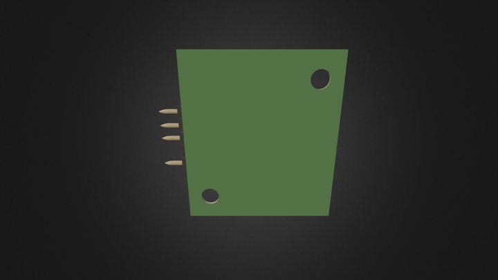 Copper Corrosion Sensor V8 3D Model