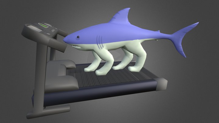 Tubachorro fazendo seu exercício do dia 3D Model