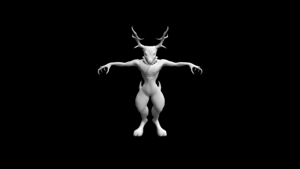 Wendingo - 3D model by IvanCR [4384898] - Sketchfab