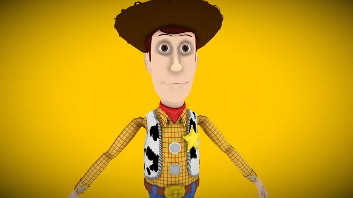 SFM Woody 3D Model